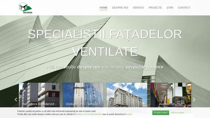 Home | Toni Trading | Specialistii fatadelor ventilate