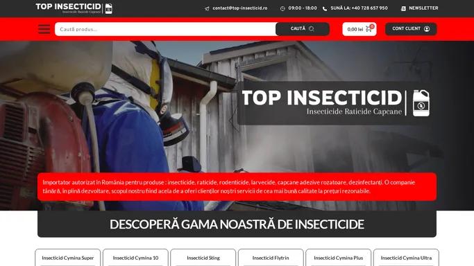 Top Insecticid – Magazinul tau cu insecticide de top!