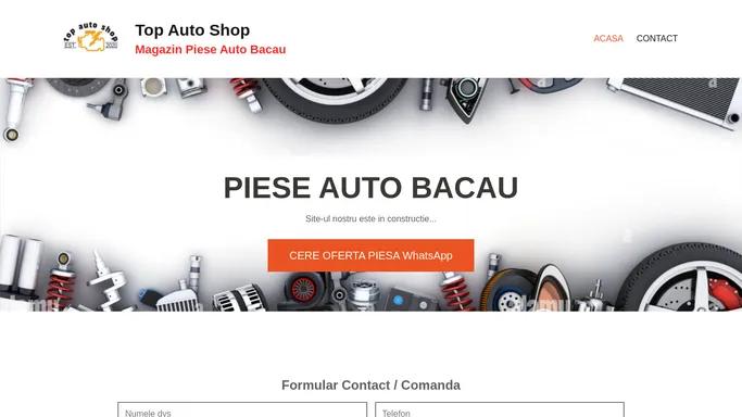 Top Auto Shop Bacau