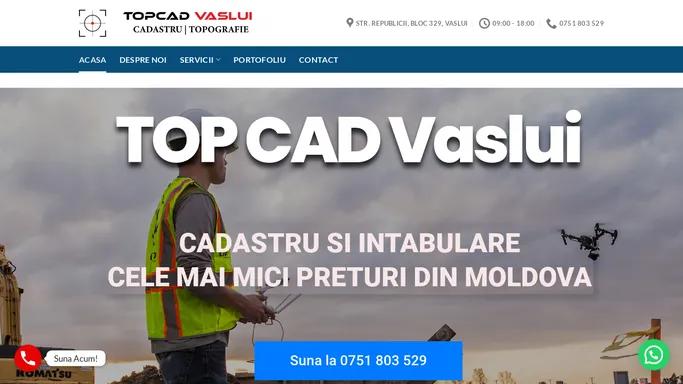 Acasa - TOPCAD Topografie & Cadastru Vaslui