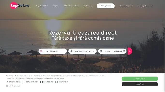 Oferte cazari pentru vacanta in Romania | Toplist.ro