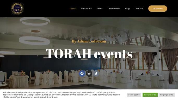 TORAH events By Adina Codreanu