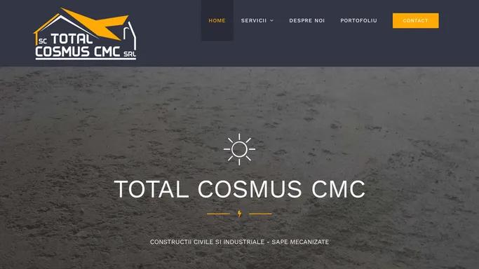 Total Cosmus CMC – Constructii Civile – Sapa Mecanizata