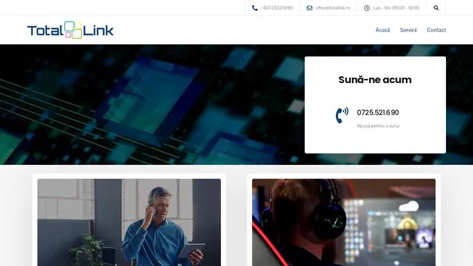 Total Link – Solutii complete de automatizari si servicii IT