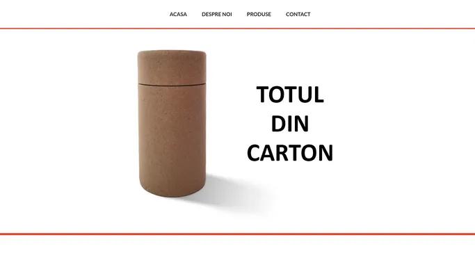 Tuburi din carton