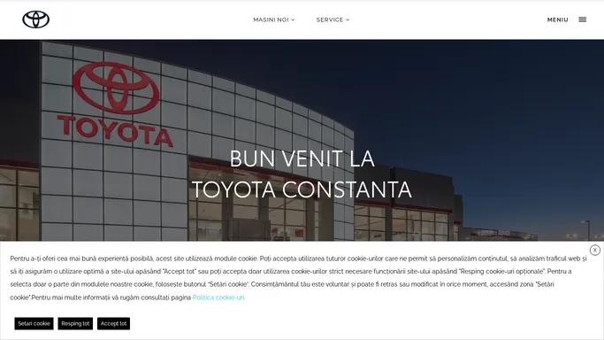 Reprezentanta Toyota Constanta - modele noi Toyota & service