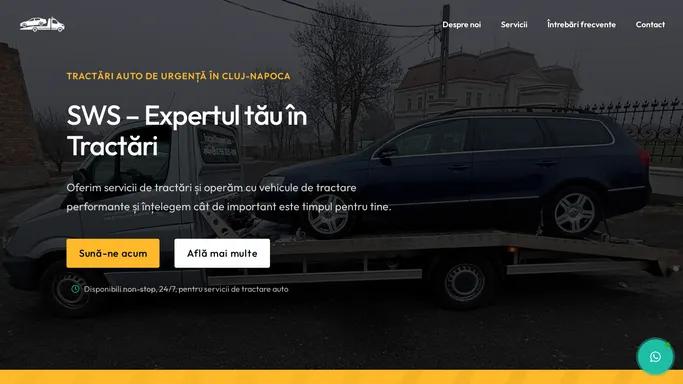 Tractari Auto Cluj - SWS, Expertul tau in Tractari