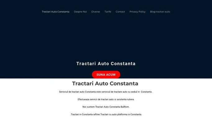 Tractari Auto Constanta-Tractari Constanta-0722.327.887