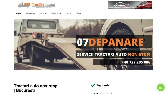 Tractari auto non-stop | Bucuresti