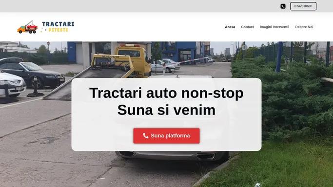 Tractari Auto Pitesti - Tractari Auto Non-Stop | Cel mai bun pret