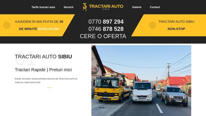 Tractari Auto Sibiu | NON-STOP - 0770 897 294 | Tractari Rapide