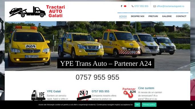 Tractari Auto Galati - Asistenta Rutiera | Non Stop 24/7Tractari Auto Galati