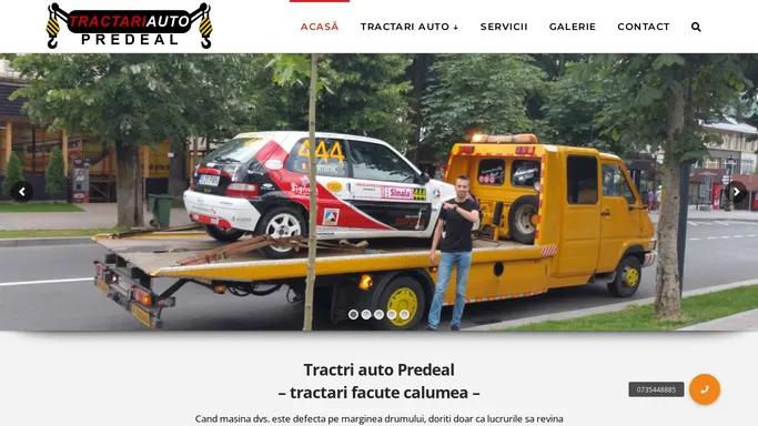 Tractari auto Predeal