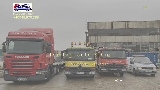 Tracter.ro - Tractari auto Sibiu - Asistenta rutiera Sibiu