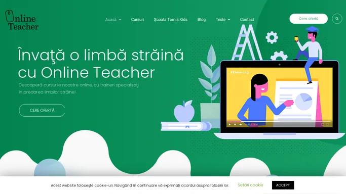 Online Teacher - Your international language teacher