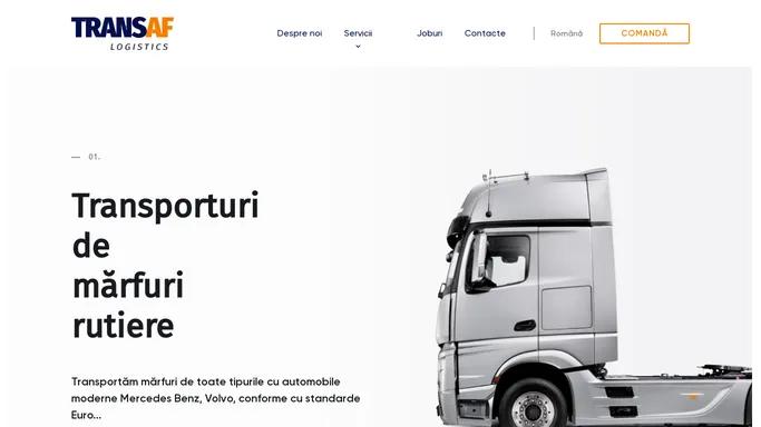 TRANSAF Logistics - Transporturi de marfuri rutiere internationale prin Europa, CSI