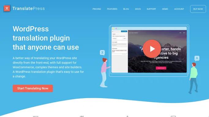 WordPress Translation Plugin - TranslatePress