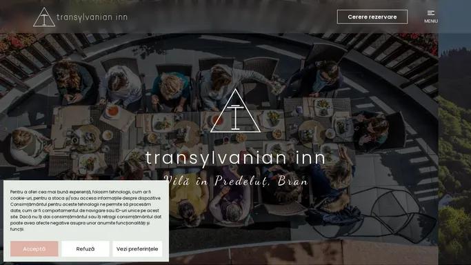 Transylvanian Inn - Vila in Predelut, Bran