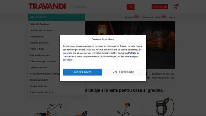 Magazin de bricolaj | Utilaje si unelte casa & gradina - Travandi