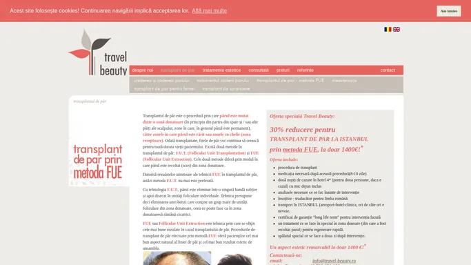 transplantul de par - metoda FUE :: Travel Beauty