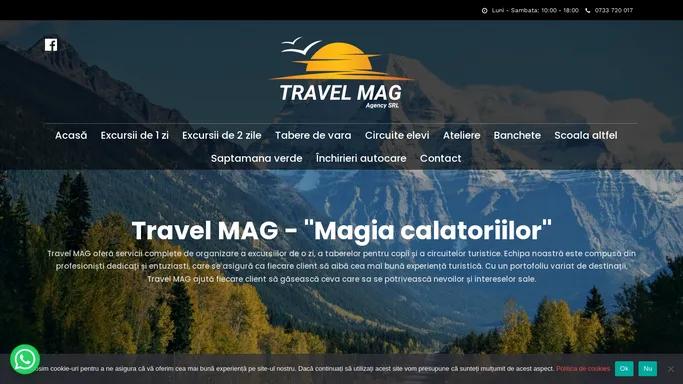 Travel MAG - Servicii turistice pentru copii