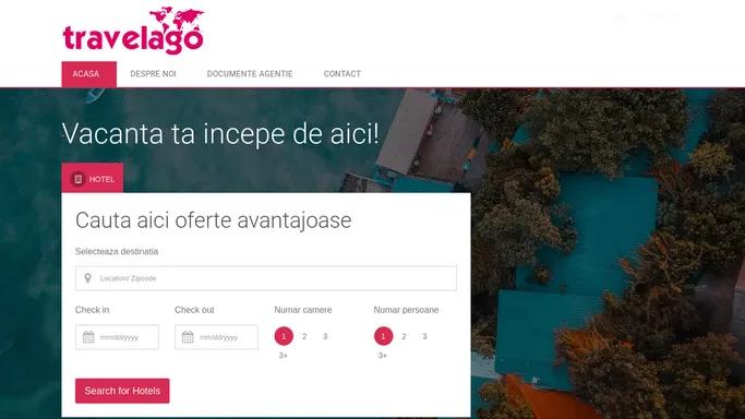 Travelago.ro – Mall-ul tau online de vacante!