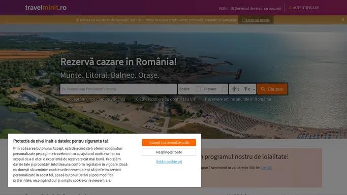 Travelminit.ro - Iti rezervam cazarea