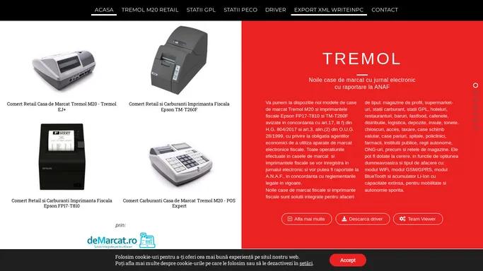 Tremol - case de marcat si imprimante fiscale cu jurnal electronic