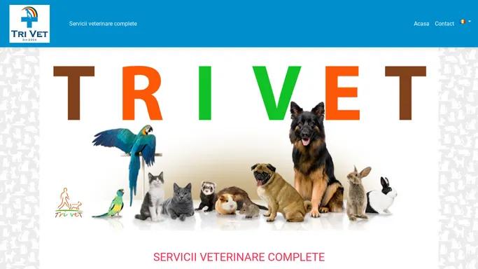 Tri Vet - Servicii veterinare complete