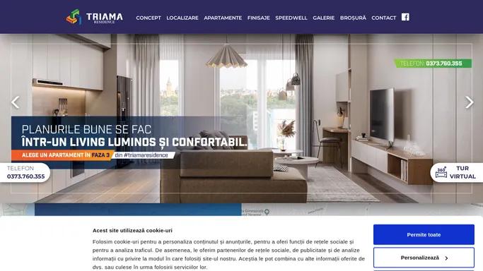 Triama Residence | Blocuri noi sector 2 | Apartamente de vanzare Bulevardul Basarabia Sector 2