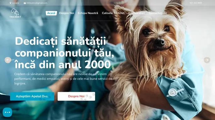 TrickVet – Cabinet Veterinar