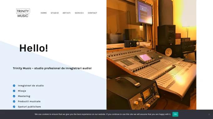 Trinity Music – recording studio