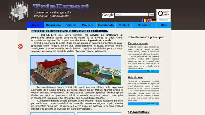 TripExpert - Proiecte de arhitectura si structuri de rezistenta