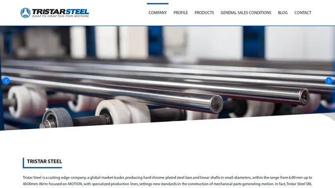 TRISTARSTEEL – SHAFTS CRAFTED FOR MOTION