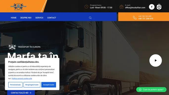 Truck Aftan – Transport & Service