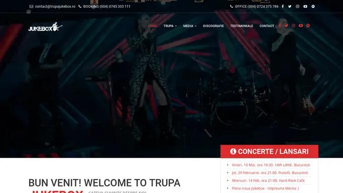 Trupa Jukebox Romania | Website Oficial