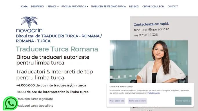 Traducere turca romana | Traduceri romana turca. Traduceri turca romana