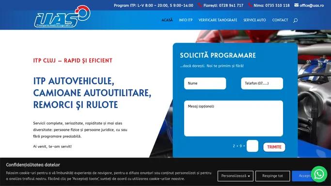 UAS Service - ITP, tahografe, mecanica auto, piese si accesorii | Preocuparea noastra e siguranta ta!