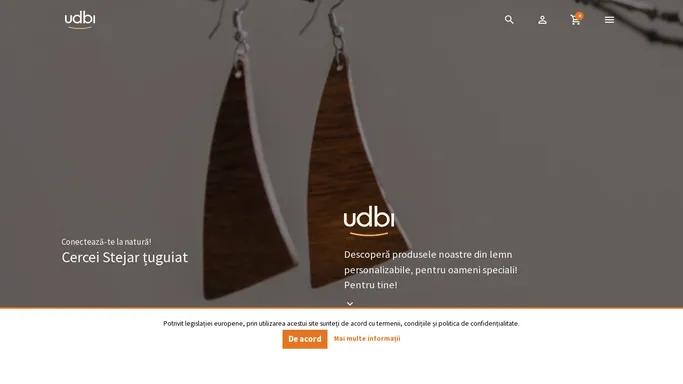 Udbi - produse personalizate din lemn