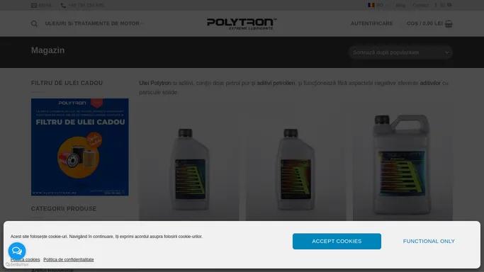 Ulei Polytron si aditivi - Uleiuri si tratamente de motor