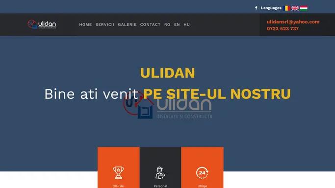 Ulidan - Instalatii si Constructii Industriale