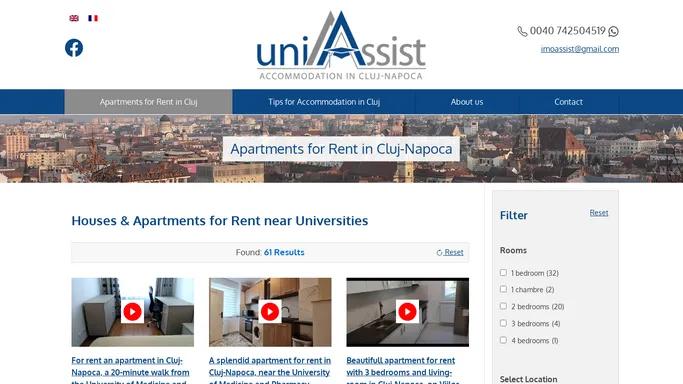 Apartments for Rent in Cluj-Napoca - Uniassist