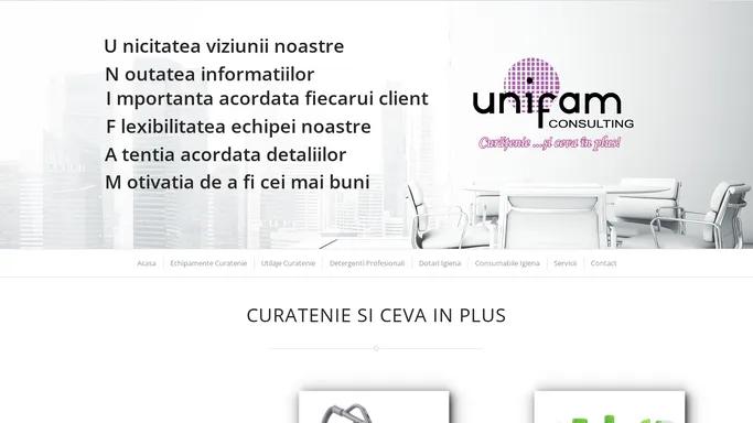 Unifam | Curatenie si ceva in plus