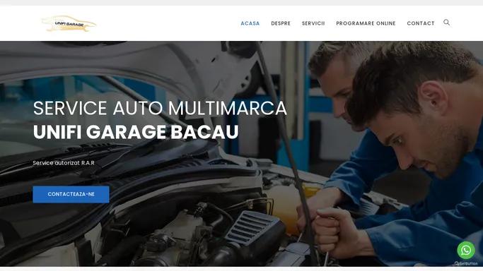 UNIFI Garage – Service Auto Bacau