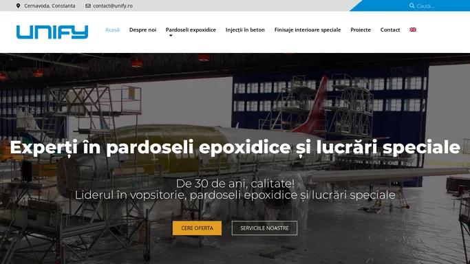 Unify - Experti In Lucrari Speciale