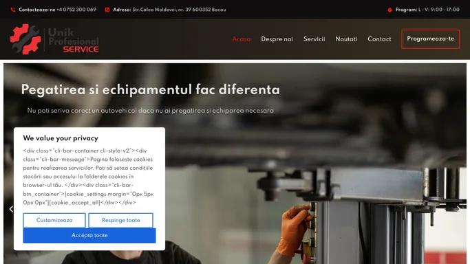 Unik Service – Service-u tau de incredere