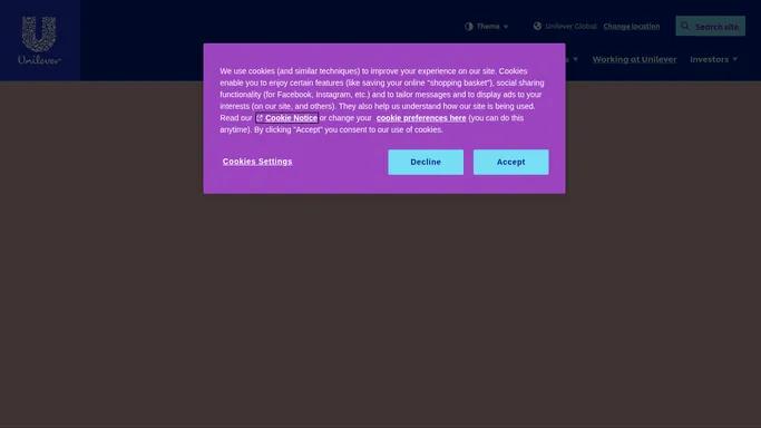 Unilever Global | Unilever