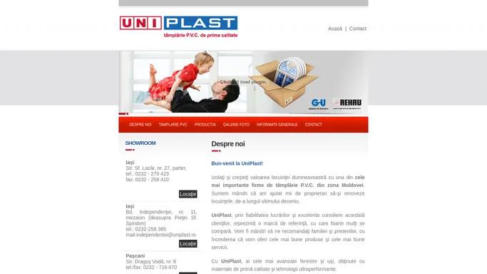 UniPlast - Ferestre si usi din P.V.C. Deceuninck