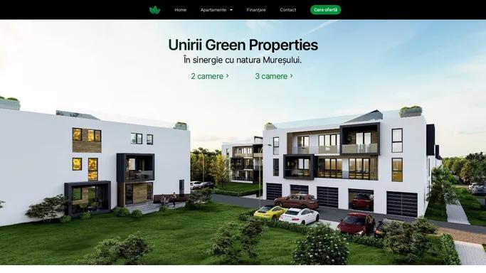 Unirii Green Properties – Ansamblu Rezidential Targu-Mures