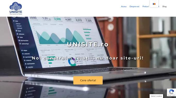 UNISITE - The Union of Sites - Agentie de webdesign